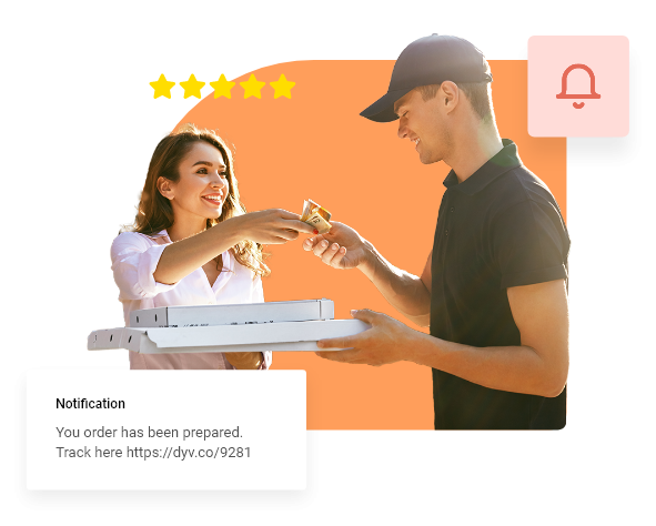 Pasukan perkhidmatan penghantaran makanan segera anda yang boleh dipercayai